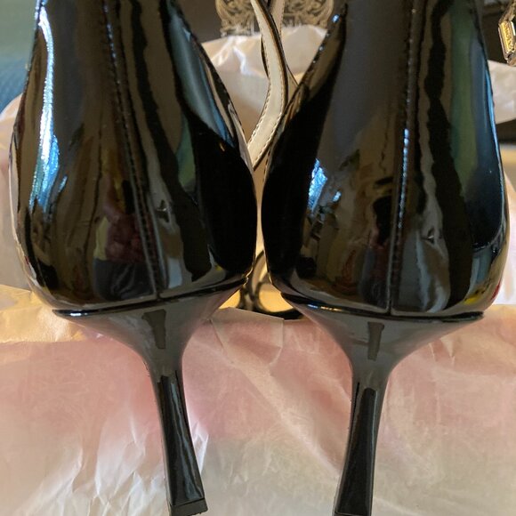 Vince Camuto black patent leather heel - Picture 9 of 16